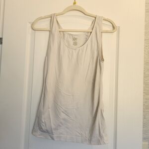 Cato Women's Off-White Tank Top Size L Euc